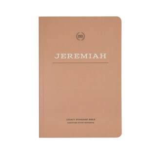 Front cover_LSB Scripture Study Notebook: Jeremiah