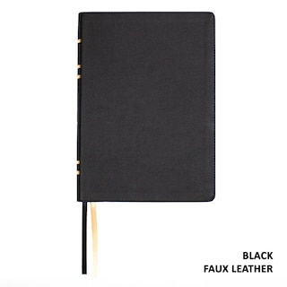 Front cover_Lsb Giant Print Reference Edition, Paste-Down Black Faux Leather