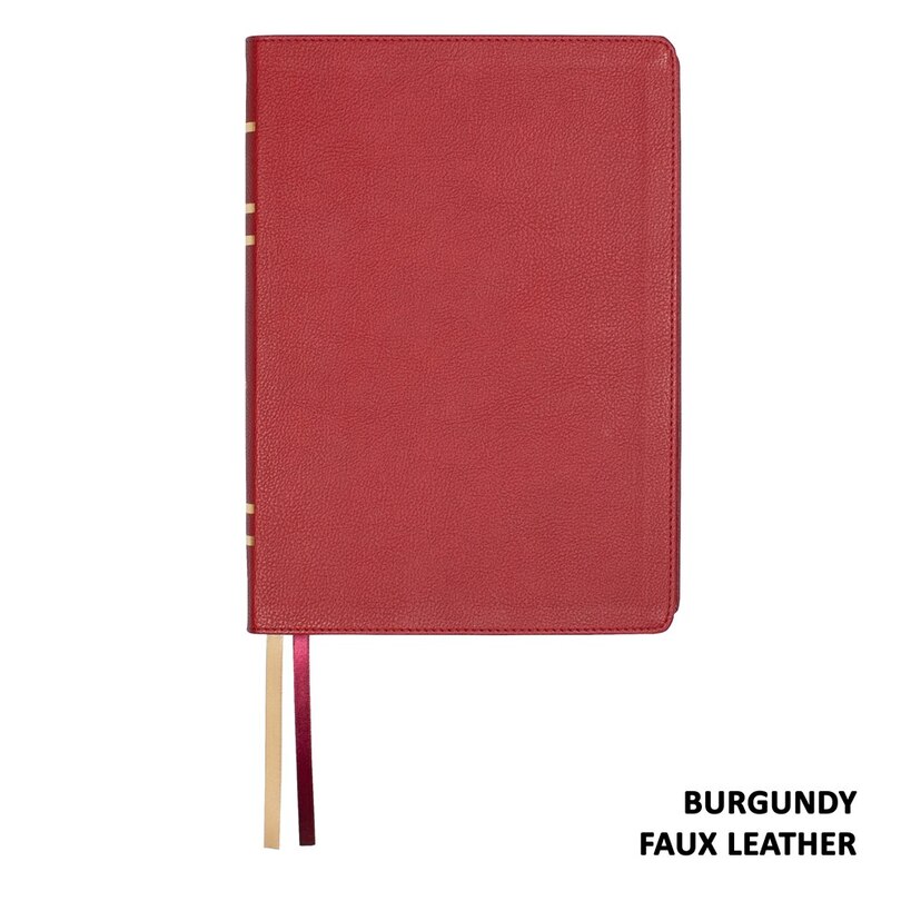 Front cover_Lsb Giant Print Reference Edition, Paste-Down Burgundy Faux Leather