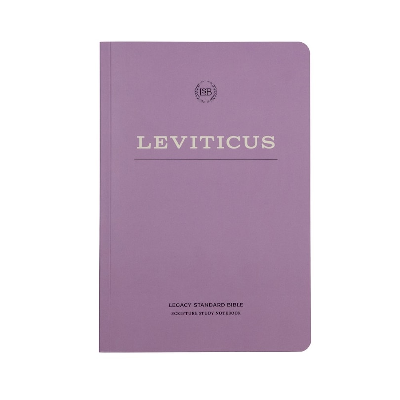 Front cover_LSB Scripture Study Notebook: Leviticus