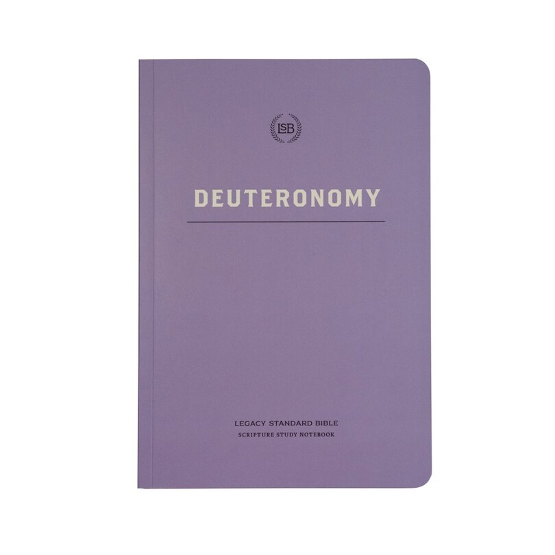 Front cover_LSB Scripture Study Notebook: Deuteronomy
