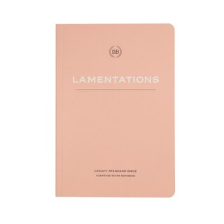 Front cover_LSB Scripture Study Notebook: Lamentations