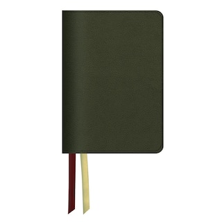 Couverture_LSB Portable Paragraph Reference, Forest Green Paste-Down Cowhide, Red Letter, Indexed