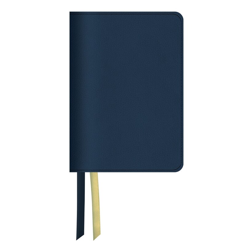 Couverture_LSB Portable Paragraph Reference, Blue Paste-Down Faux Leather, Red Letter