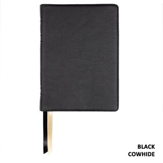 Front cover_Lsb Giant Print Reference Edition, Paste-Down Black Cowhide Indexed