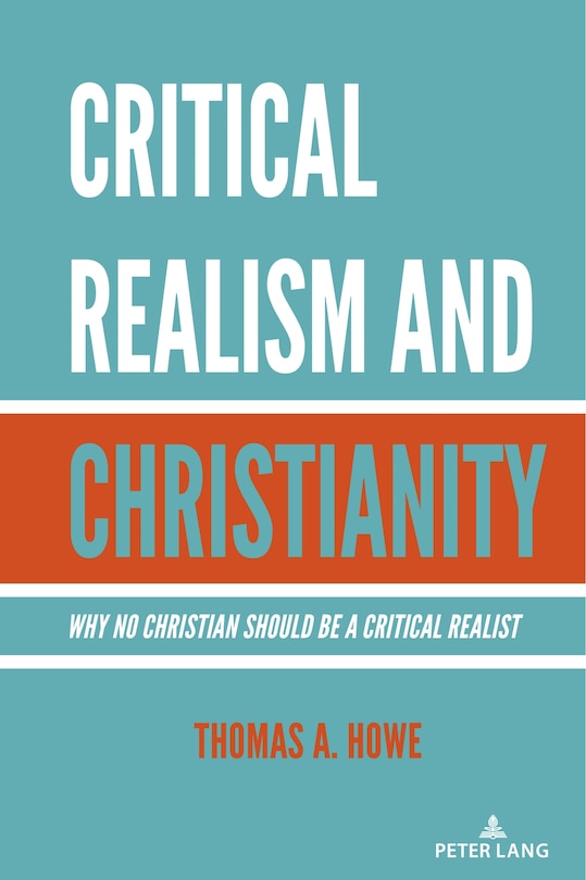 Front cover_Critical Realism and Christianity