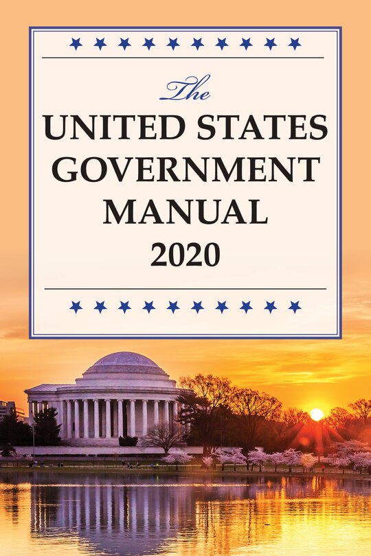 Front cover_The United States Government Manual 2020