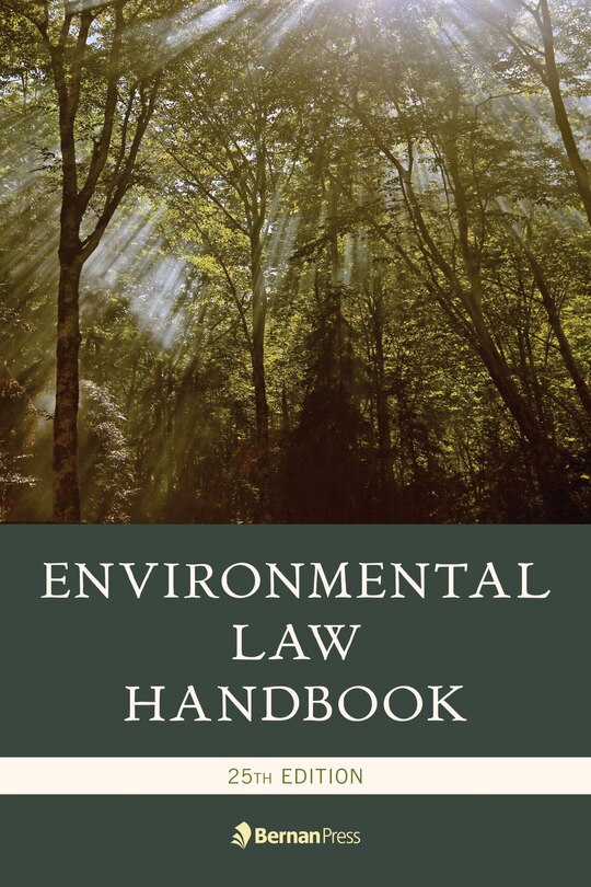 Front cover_Environmental Law Handbook