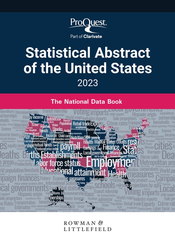 Front cover_ProQuest Statistical Abstract of the United States 2023