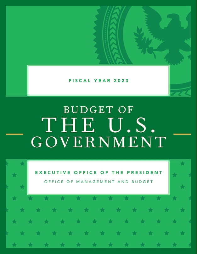 Front cover_Budget of the U.S. Government, Fiscal Year 2023