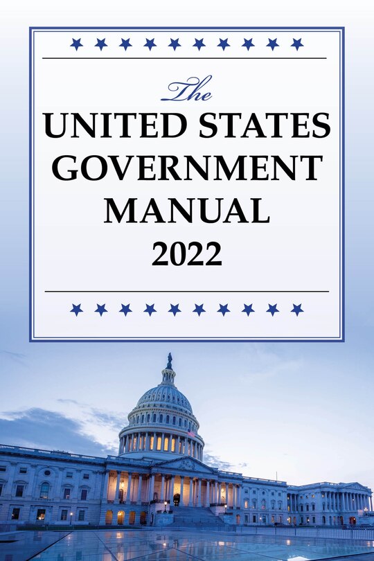 Couverture_The United States Government Manual 2022