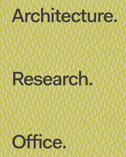 Front cover_Architecture. Research. Office.