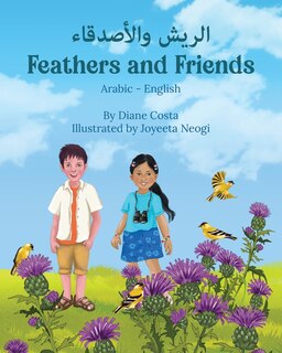 Front cover_Feathers and Friends (Arabic-English)