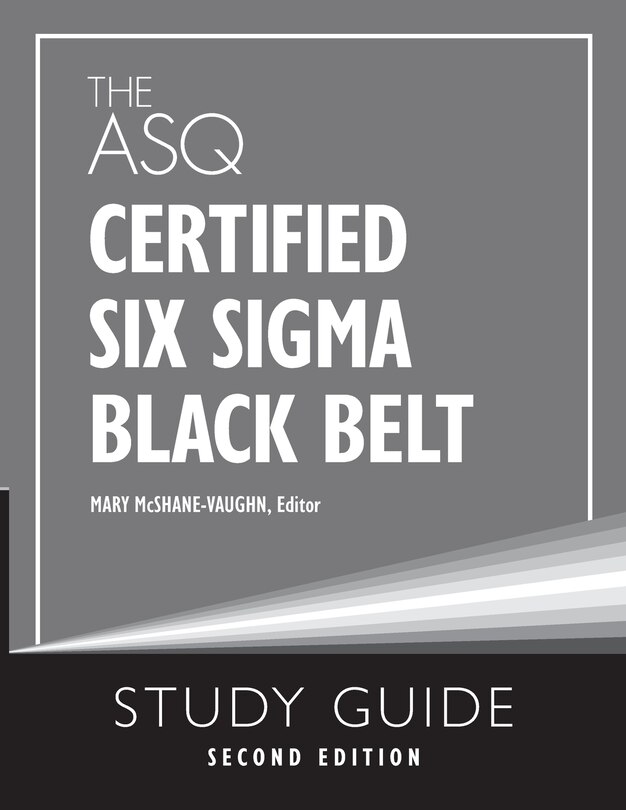 Front cover_The ASQ Certified Six Sigma Black Belt Study Guide