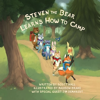 Front cover_Steven the Bear Learns How to Camp