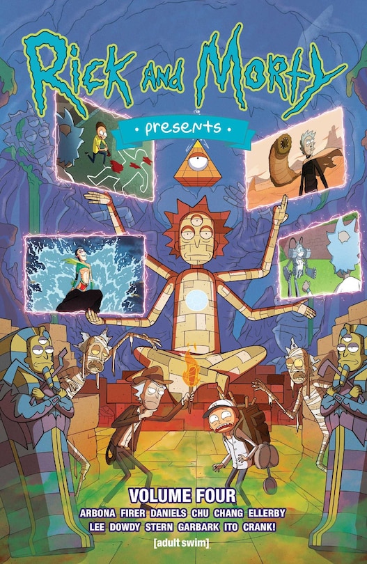 Front cover_Rick And Morty Presents Vol. 4
