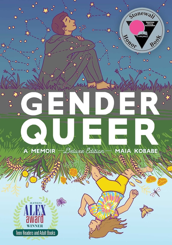 Front cover_Gender Queer: A Memoir Deluxe Edition