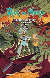 Front cover_Rick and Morty: Deluxe Double Feature Vol. 1