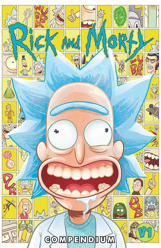 Front cover_Rick and Morty Compendium Vol. 1