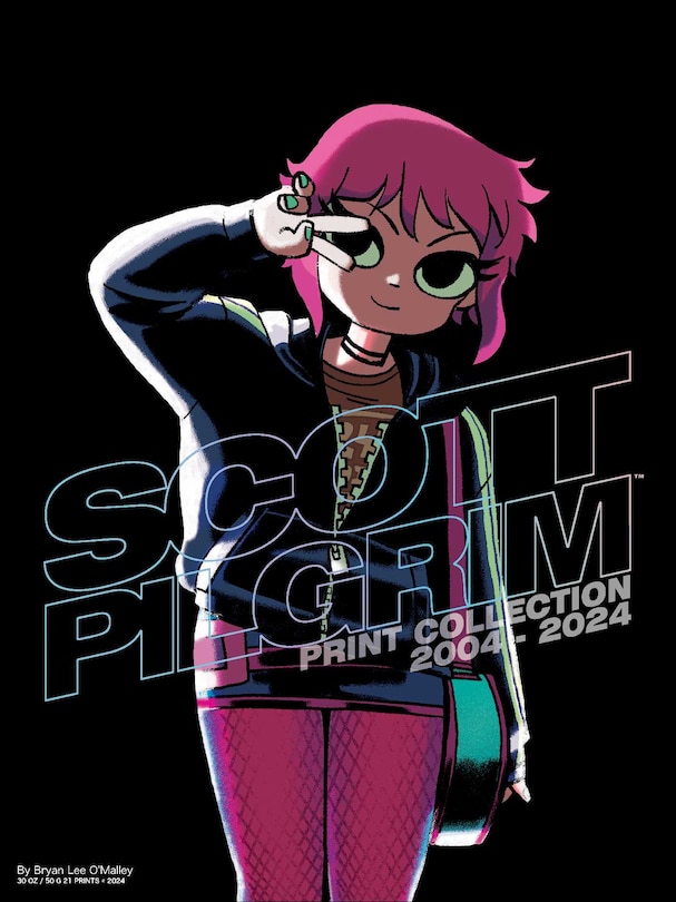 Front cover_Scott Pilgrim Print Collection 2004-2024