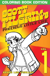Front cover_Scott Pilgrim's Precious Little Life Coloring Book