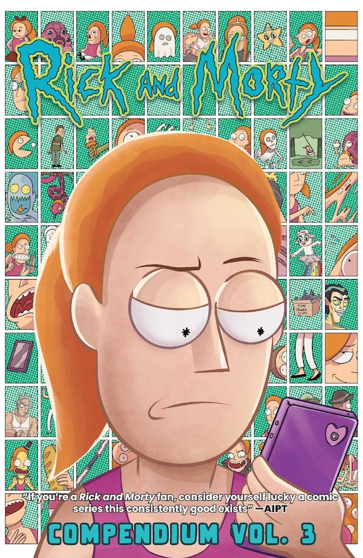 Front cover_Rick and Morty Compendium Vol. 3