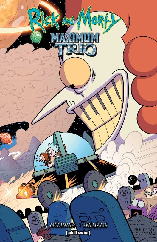 Front cover_Rick and Morty: Maximum Trio