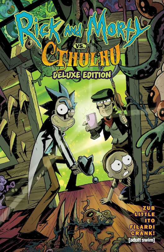 Front cover_Rick and Morty vs. Cthulhu Deluxe Edition