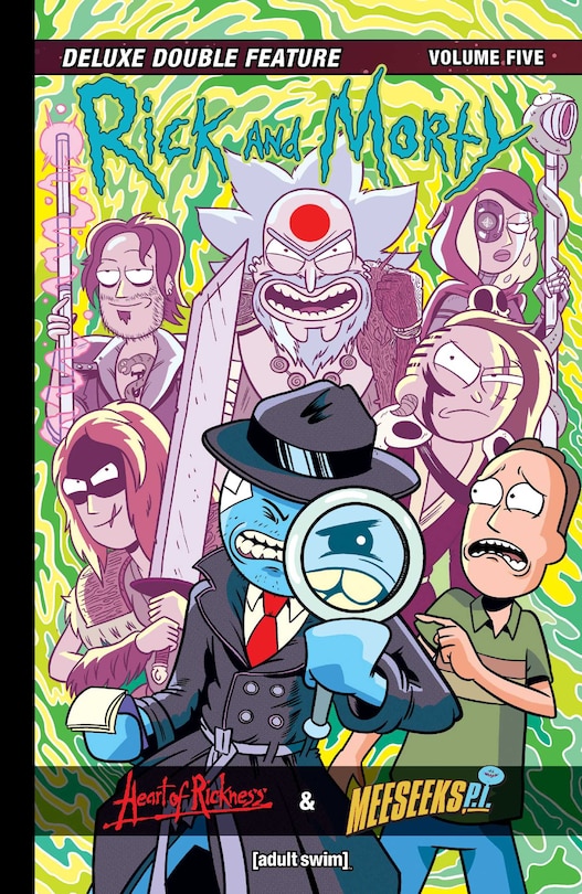 Front cover_Rick and Morty Deluxe Double Feature Vol. 5