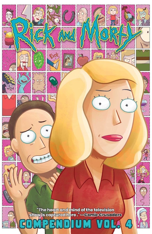 Front cover_Rick and Morty Compendium Vol. 4