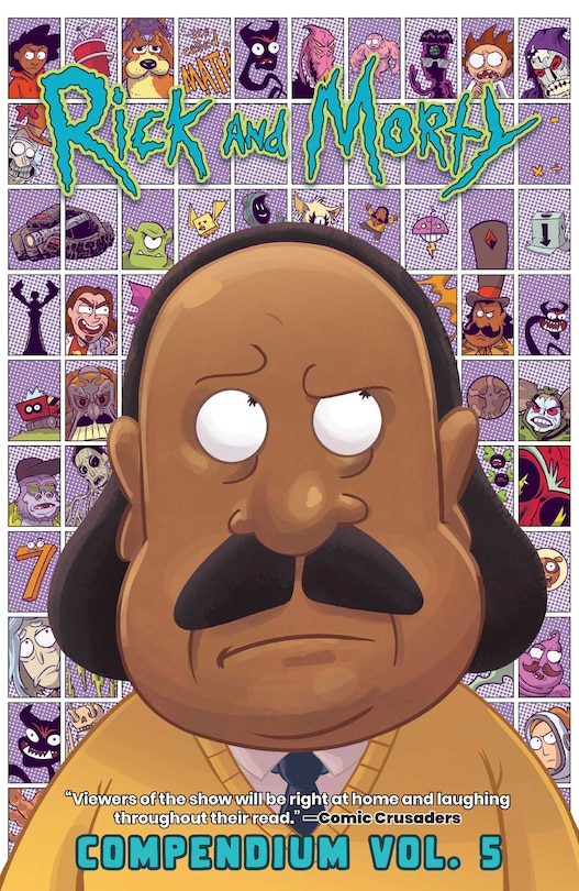Front cover_Rick and Morty Compendium Vol. 5