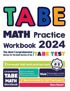 Couverture_TABE Math Practice Workbook