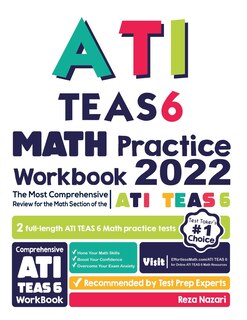 Couverture_ATI TEAS 6 Math Practice Workbook