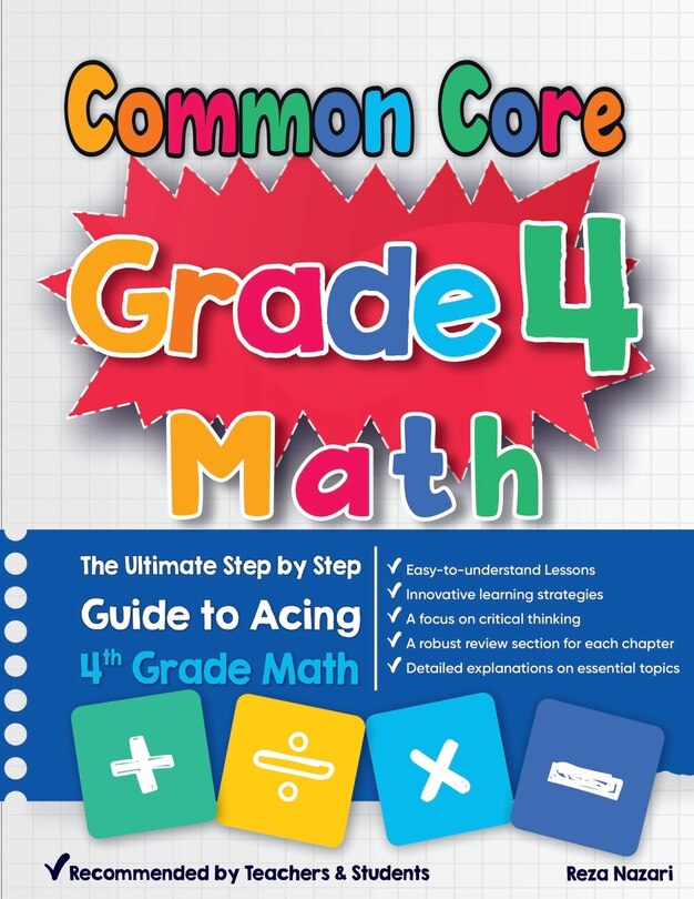 Couverture_Common Core Grade 4 Math