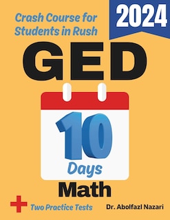 Front cover_GED Math Test Prep in 10 Days