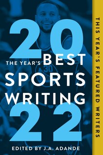 Front cover_The Year's Best Sports Writing 2022