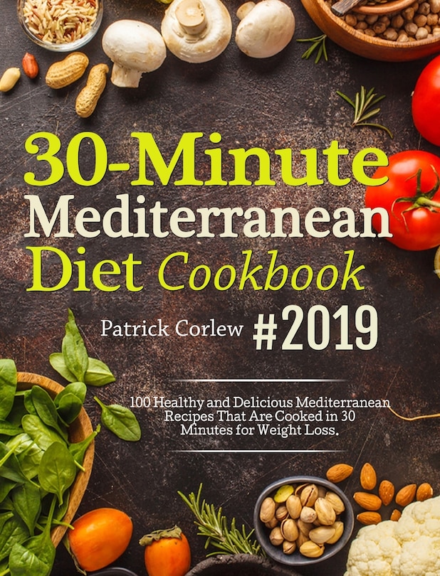 Couverture_30-Minute Mediterranean Diet Cookbook