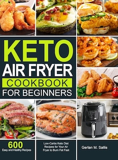 Front cover_Keto Air Fryer Cookbook for Beginners