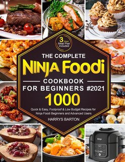Couverture_The Complete Ninja Foodi Cookbook for Beginners #2021