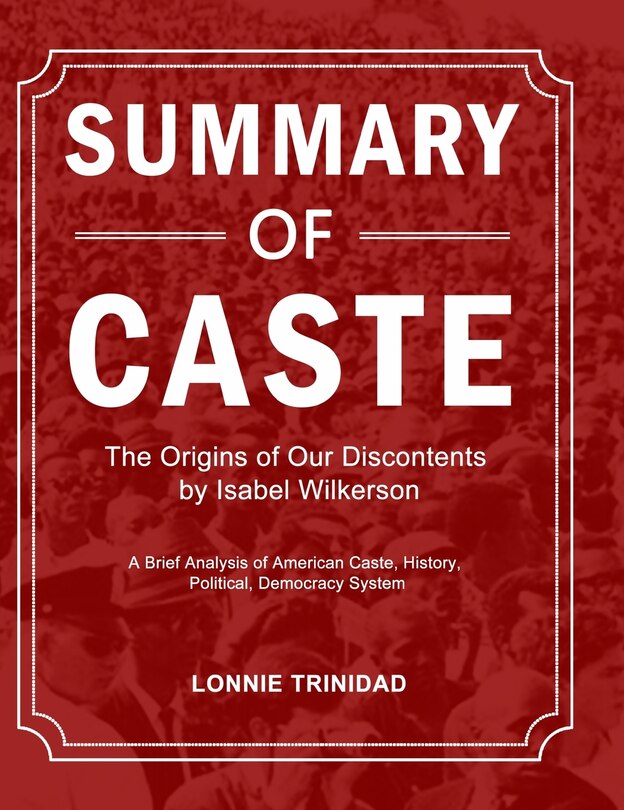 Front cover_Summary of Caste
