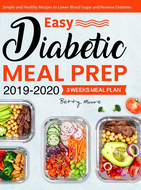 Front cover_Easy Diabetic Meal Prep 2019-2020
