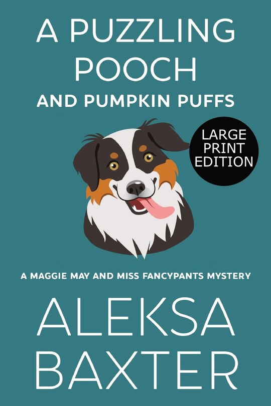 Front cover_A Puzzling Pooch and Pumpkin Puffs