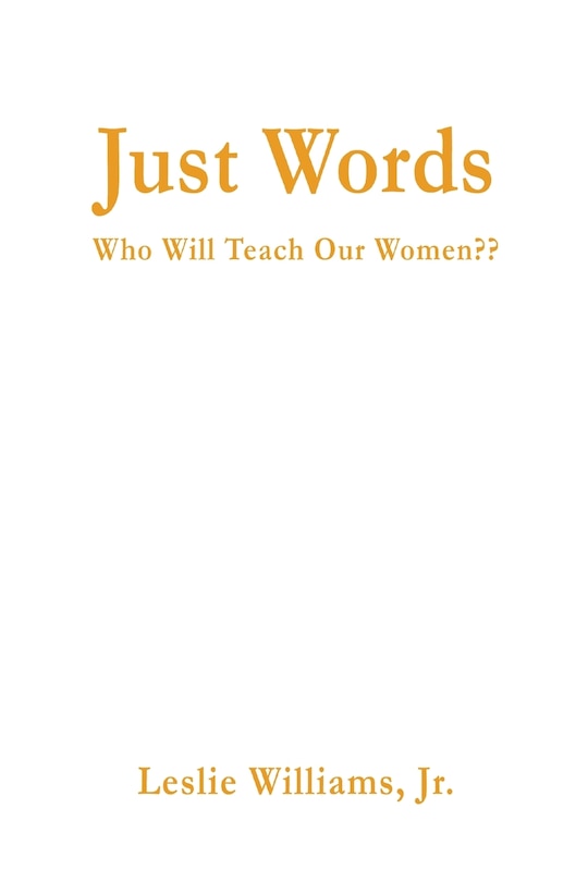 Front cover_Just Words