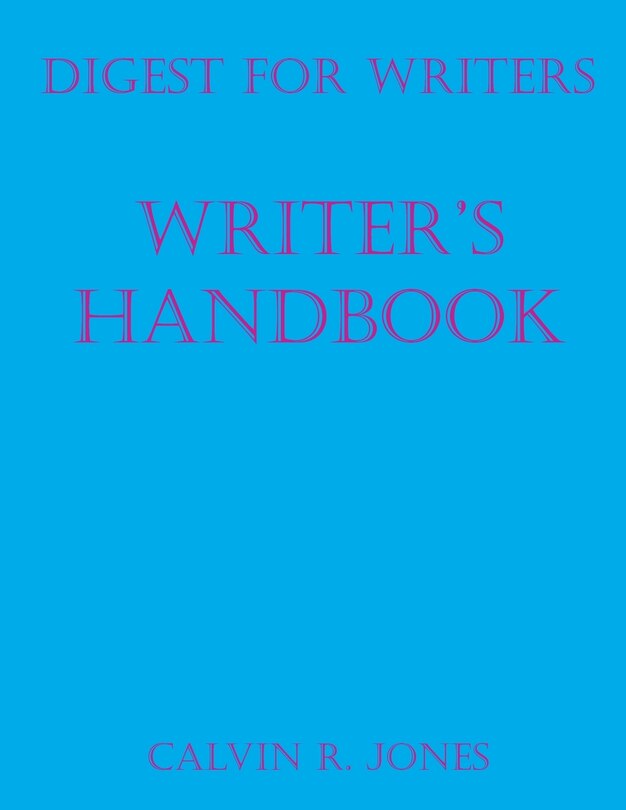 Front cover_Digest for Writers