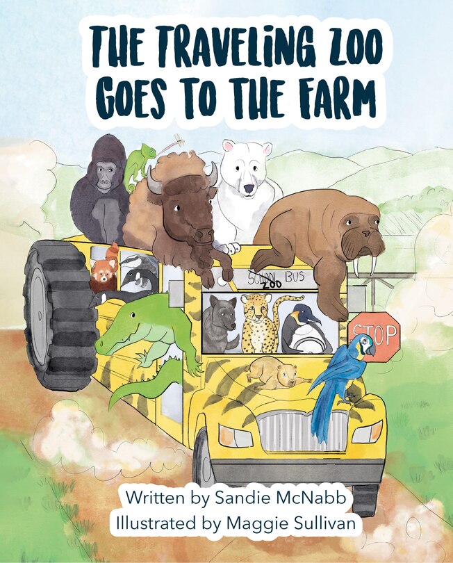 Front cover_The Traveling Zoo Goes to The Farm