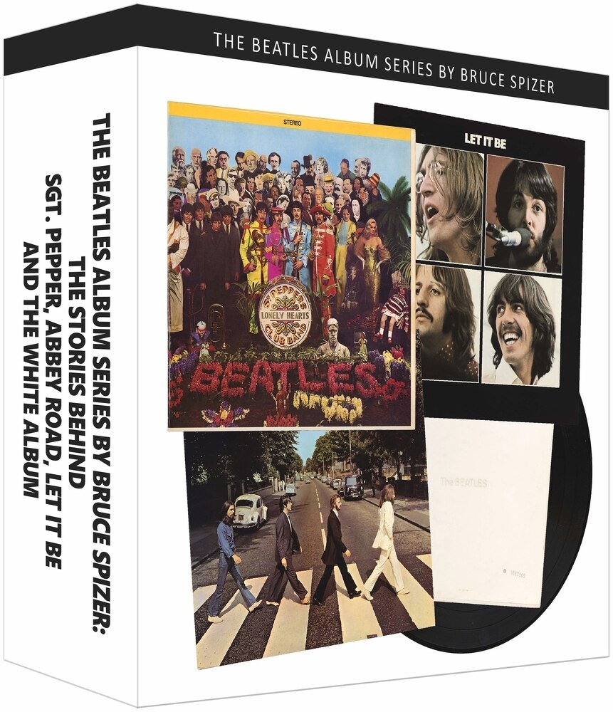 The Beatles アルバム4枚セット The Beatles Album Series 4 Pack Boxed Set Book By Bruce