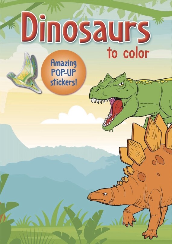 Couverture_Dinosaurs to Color