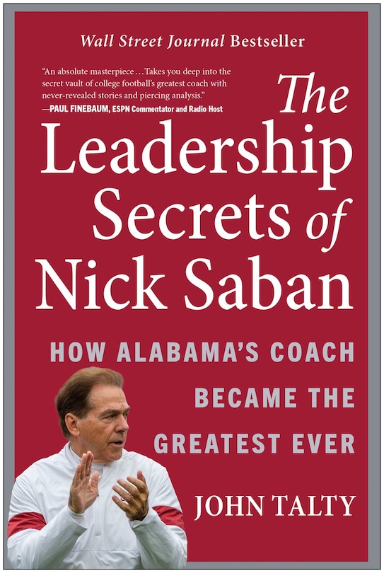 Front cover_The Leadership Secrets Of Nick Saban