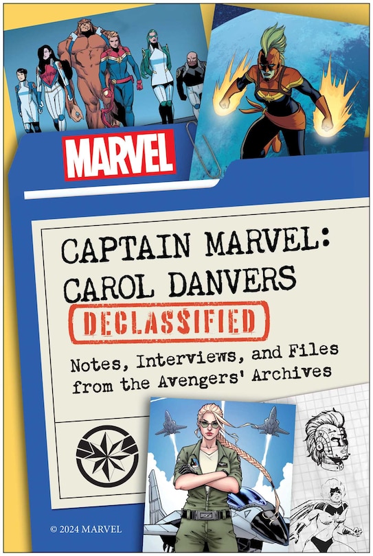 Front cover_Captain Marvel: Carol Danvers Declassified