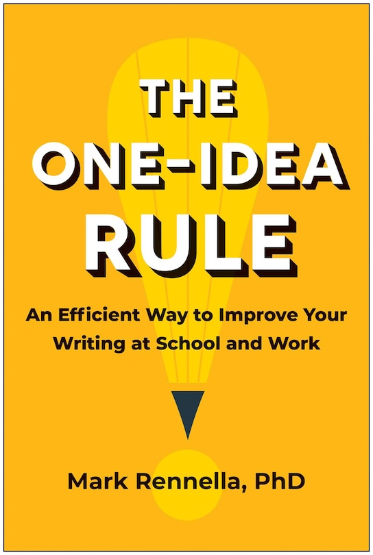 Front cover_The One-Idea Rule